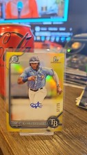 2022 Bowman Chrome Estanli Castillo Yellow Refractor /75 #CPA-EC
