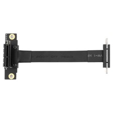 PCIE X1 Riser Extender Dual 90 Degree Right Angle PCIe 3.0 x1 to x1 Extension