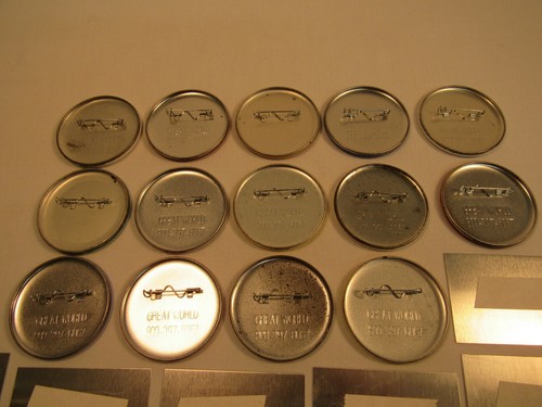 Lot Of Antique Farm Tractor Club Show Pins Buttons Plaques John Deere - Picture 7 of 8