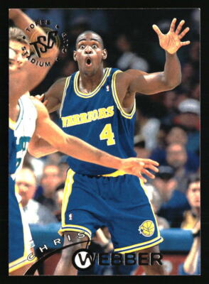 Chris Webber 1994 Topps Stadium Club #9 Basketball Card