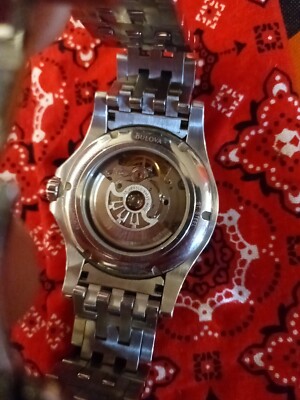 【超希少品】BULOVA ACCUTRON 腕時計　スケルトン　J11890 Bulova accutron men's 26a09 gemini automatic skeleton window watch