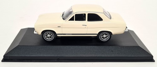 Vanguards 1/43 Ford Escort MK1 Twin Cam Ermine White Ford Press Model Car - Picture 5 of 7