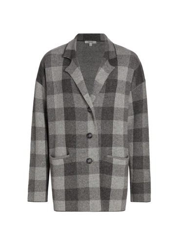 SPLENDIDO Meli Plaid Coatigan, piccolo, indossato una volta! - Foto 2 di 2