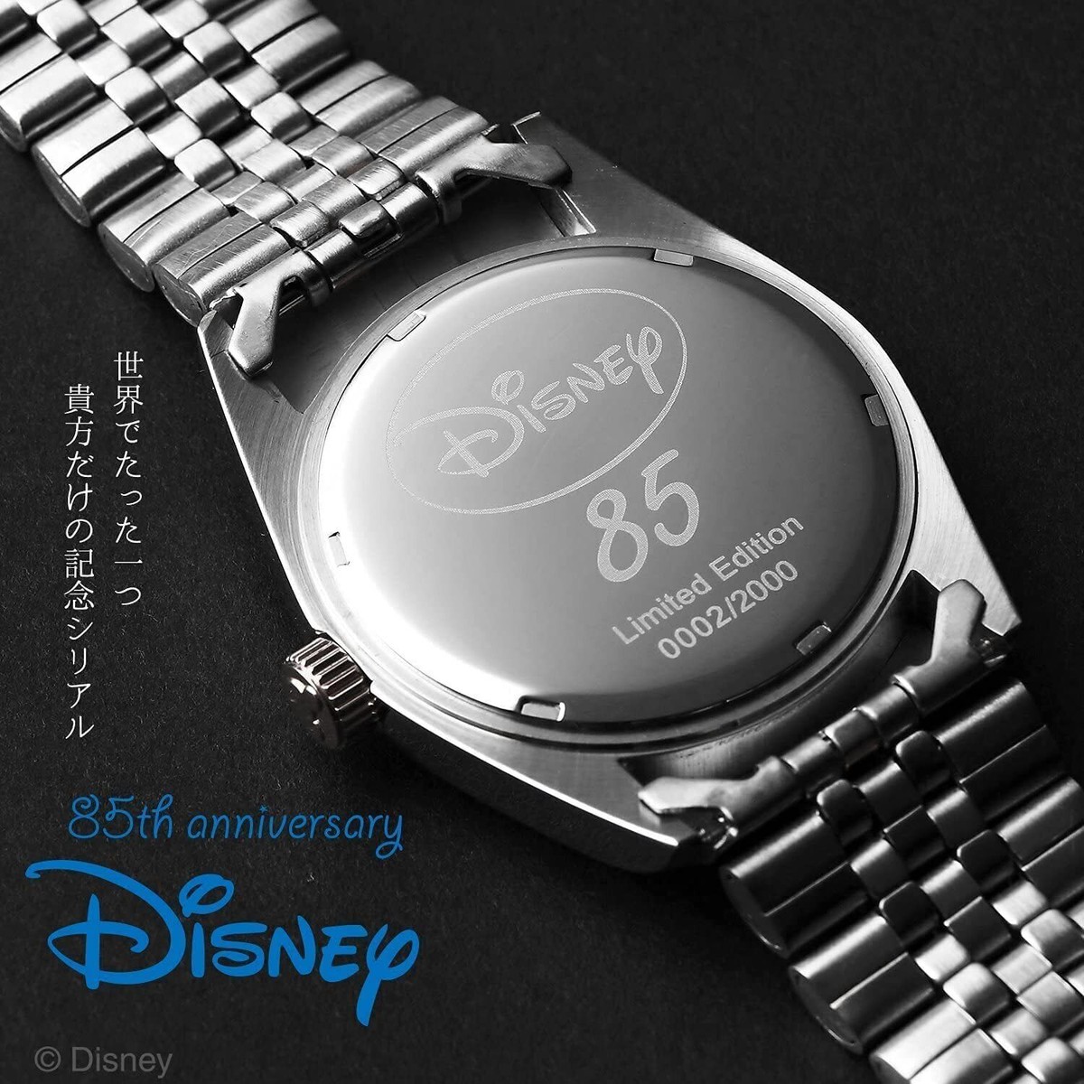 Disney 85th Mickey Mouse Wrist Men's Watch World Limited Disney 85th Mickey Mouse Wrist Men's Watch World Limited