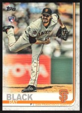 2019 Topps Baseball Ray Black RC #333 San Francisco Giants