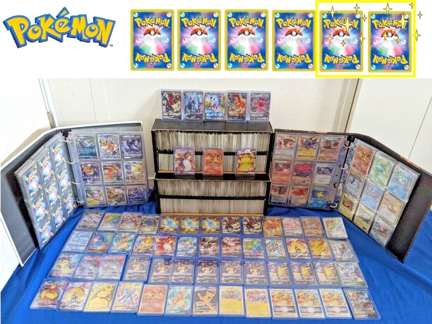 100pcs Pokemon Trading Cards Game Shiny Pokemon Cards GX MEGA GMAX EX  Charizard Blastoise Pikachu Collection