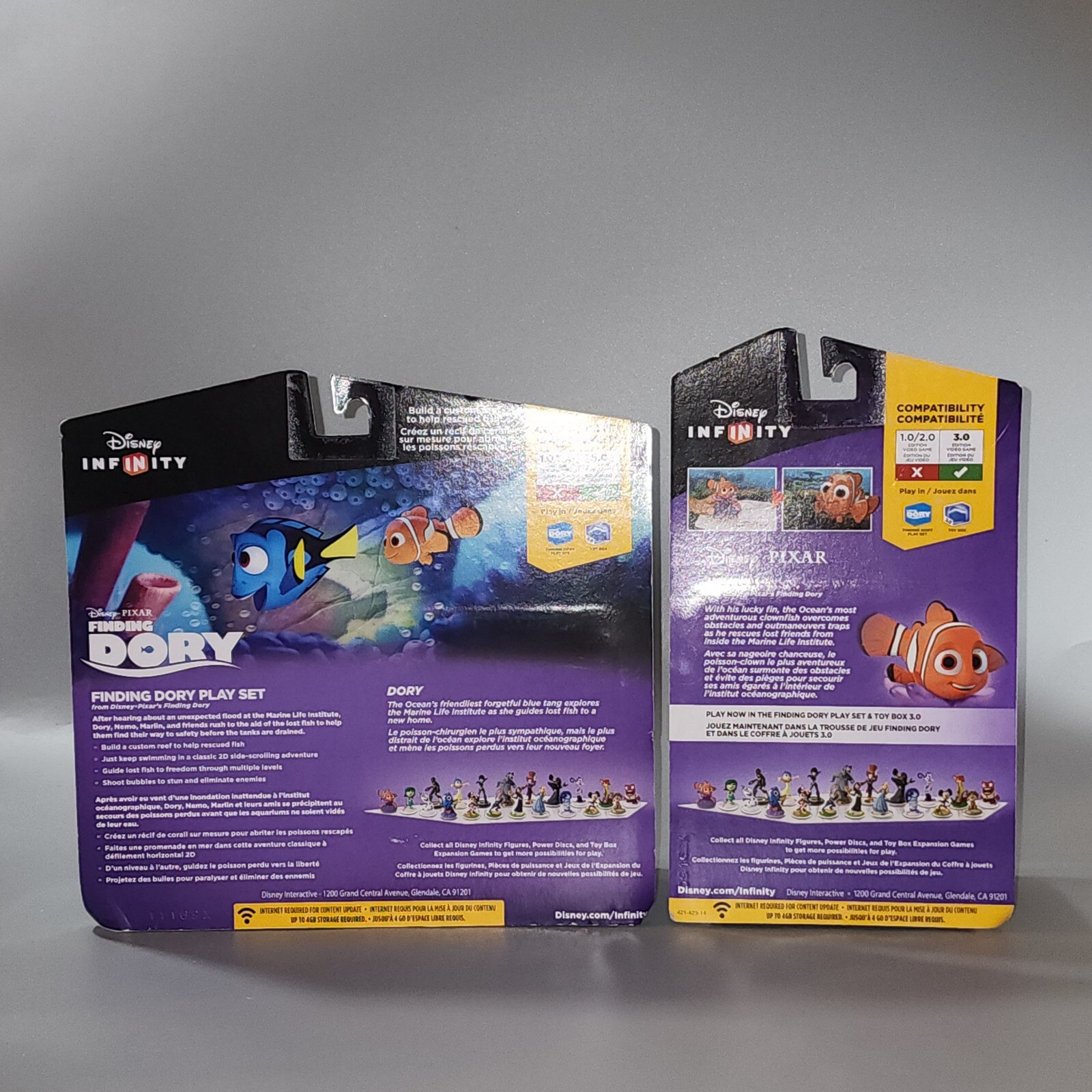 Disney Infinity 3.0 Finding Dory Play Set And Nemo Figure NIB eBay