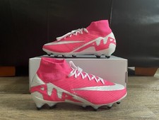 Nike Superfly 9 Elite AG-Pro Id By You Pink Silver White Sz 7M/8.5W FN6745-906