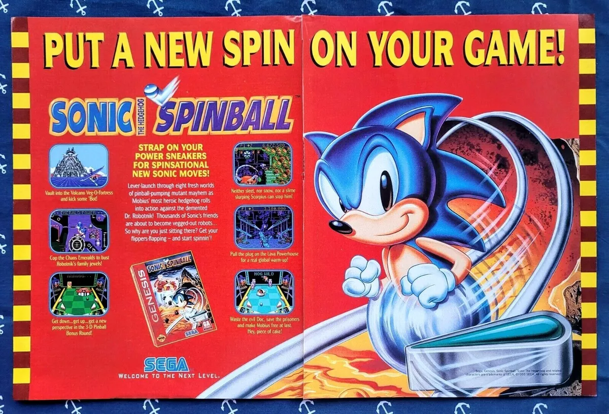 1993 Video Sonic Chaos Games for sale