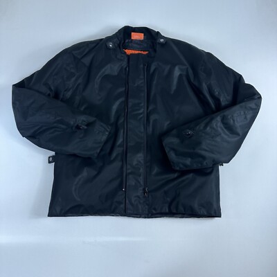 KTM Racing Black Liner Logo Full Zip Jacket Mens Size Large Moto