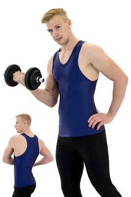 Herren Boxerhemd Slim-Fit Boxershirt hauteng elastisch stretch shiny Sporttop - Bild 1 von 2