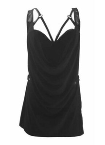 plunge cowl neck tops