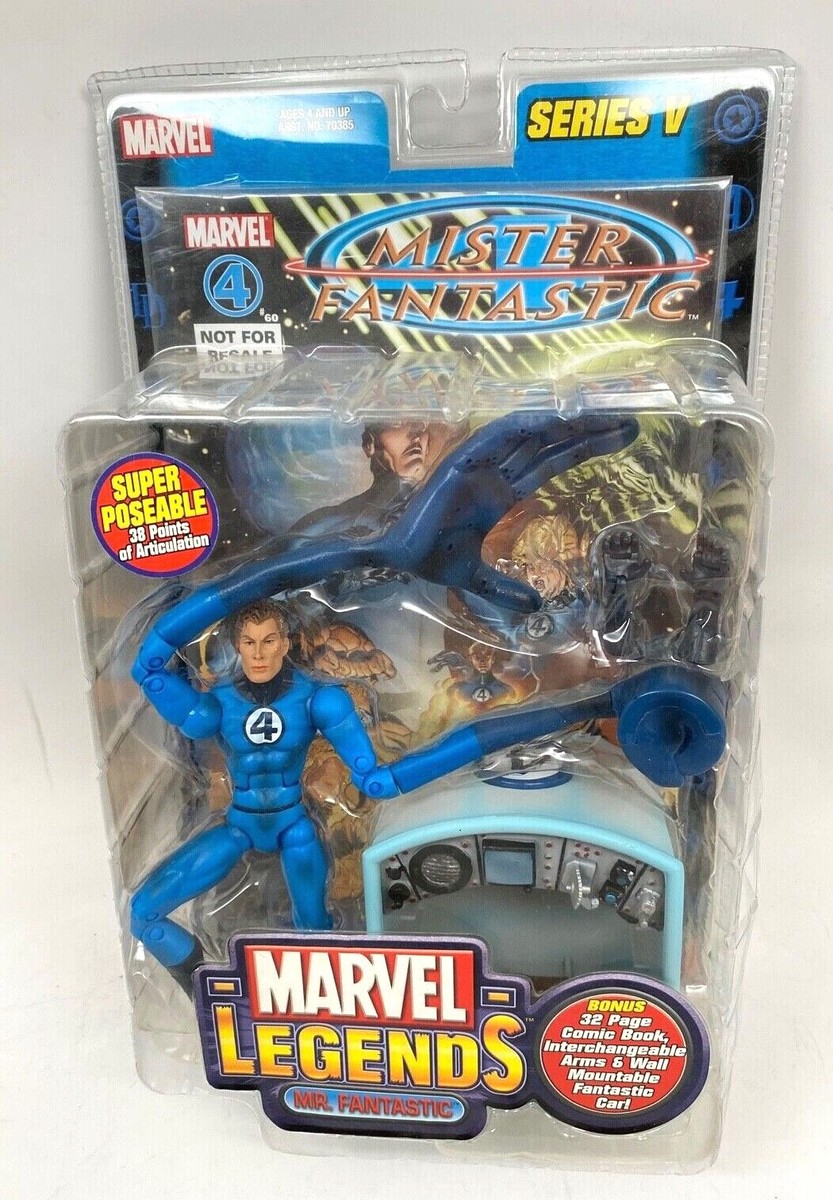 Marvel Legends MR FANTASTIC Action Figure Series V Toy Biz 2003
