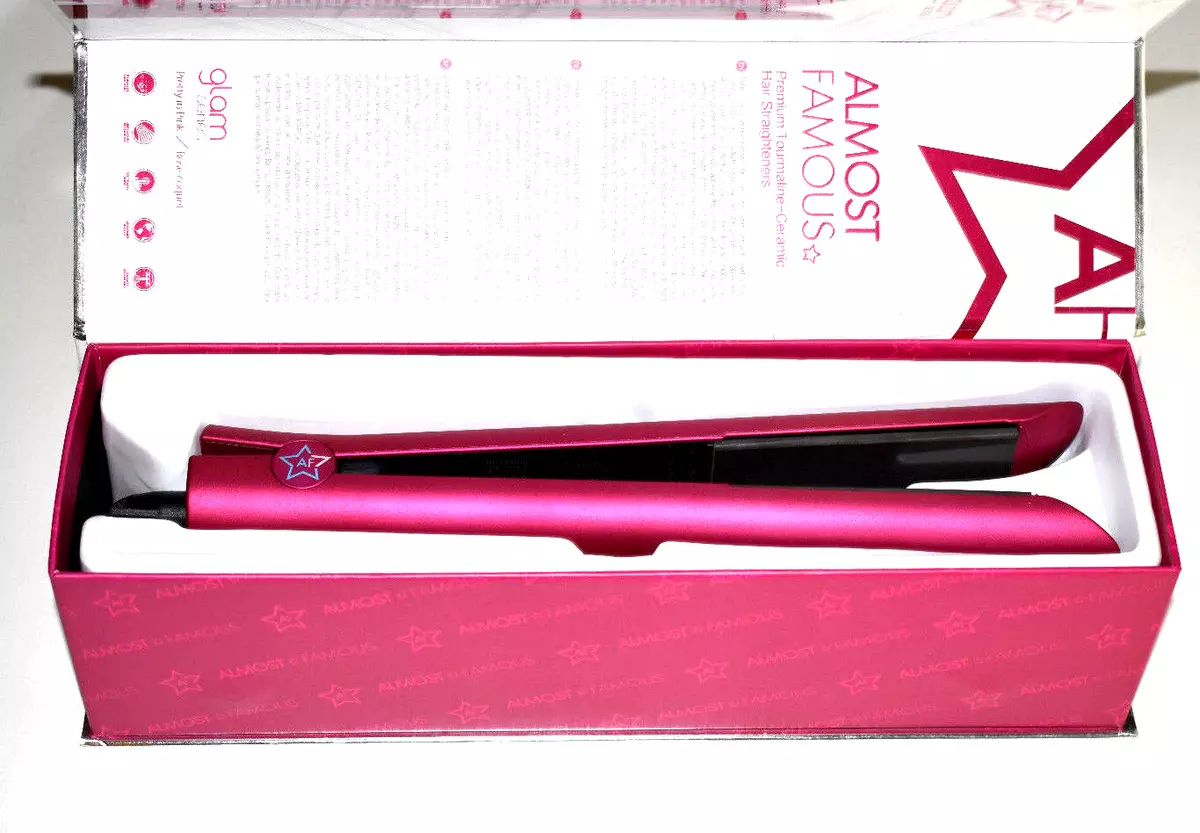 Almost famous glam top series hair straightener