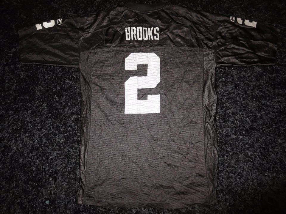 Camiseta de fútbol americano Aaron Brooks #2 Oakland Raiders Reebok On Field XL  Foto 3 de 3