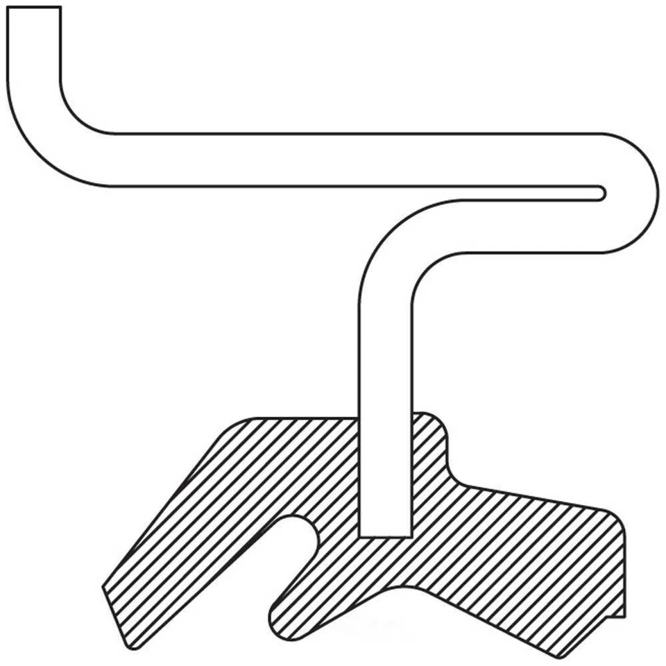 Sello de rueda para Jeep CJ5 1977-1983, CJ7 Scrambler CJ7, Scrambler NATIONAL SEAL/BE Foto 2 de 2