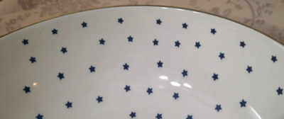 RICHARD GINORI GROUP MANIFATTURA DI LAVENO BLUE STAR SALAD PLATES