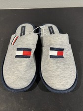 Tommy Hilfiger Men's Scuff Grey Slipper Size 7-8 New without Box