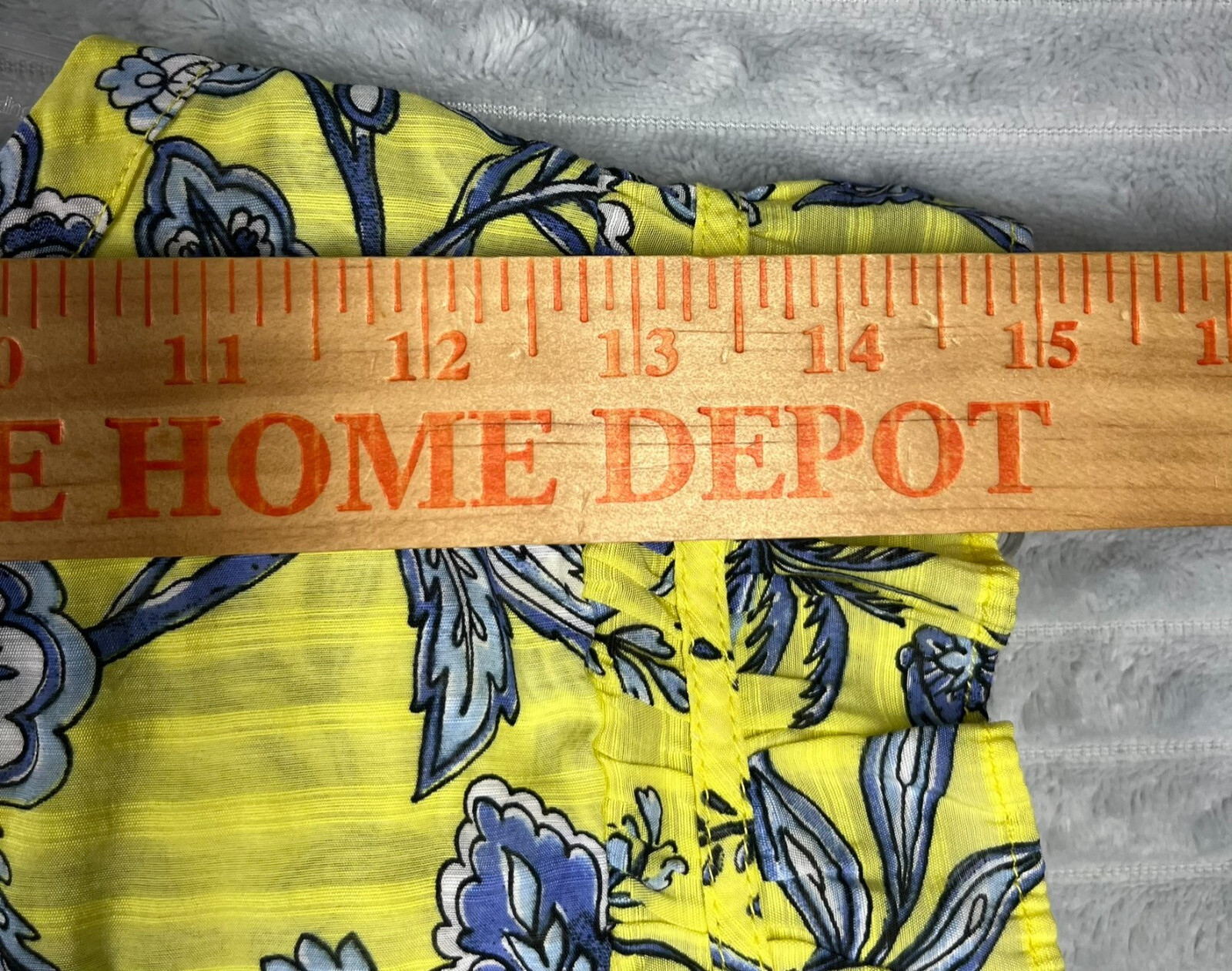 Loft Garden Smocked Split Neck Flutter Ruffle Top… - image 9