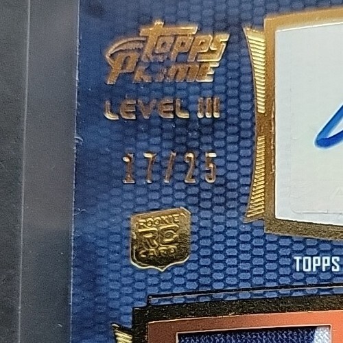 Von Miller 2011 Topps Prime Level III Quad Patch RC Auto #17/25 Rare RPA Rookie - Picture 5 of 14