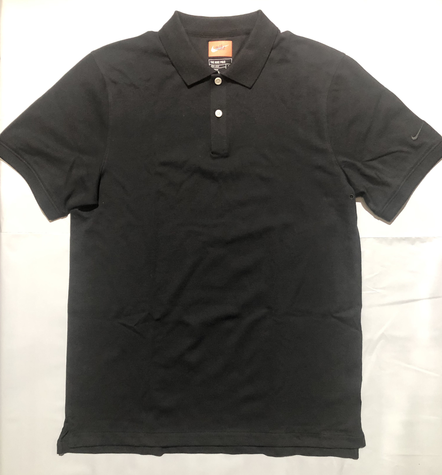 Мужское поло для гольфа Nike Standard Fit, черное CW1756-010 