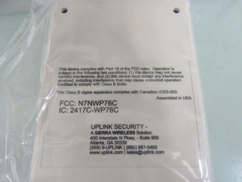 Uplink 5500EZ 4 input LTE Universal Cellular Alarm Communicator - Picture 4 of 4