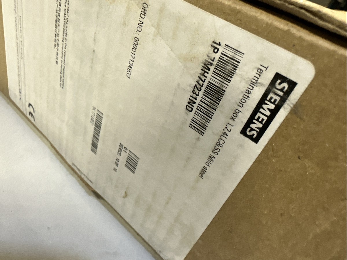 NEW SIEMENS Termination Box 7MH77231ND Hoffman A806NP/SPL 4,12,13