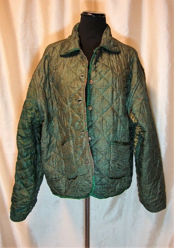 EUC Art-e-Zen L/XL/XXL 100% Seide Nothing Matches Wende Steppjacke - Bild 4 von 7