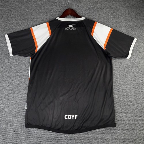 Castleford Tigers Mens Rugby Shirt Medium Jersey Top XBlades Adult - Picture 3 of 10