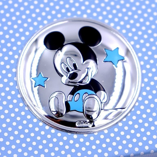 SET PAPPA Posate Cucchiaino e Forchetta Inox - DISNEY TOPOLINO - Foto 4 di 5