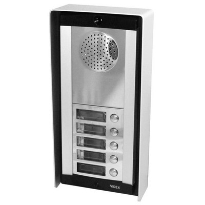 L5176 - VIDEX 8K Serie Audio Intercom Kit - 5 Wege