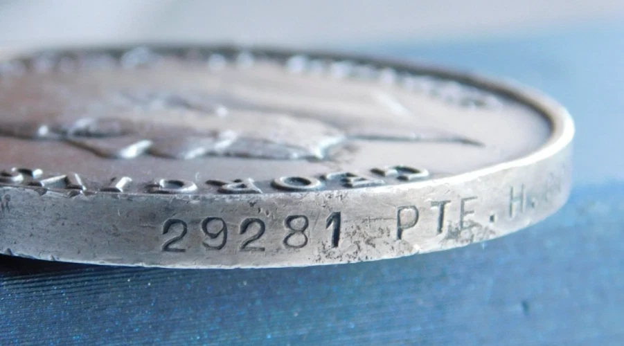 WW1 IRLANDA IRLANDÉS REAL DUBLÍN FUSILEROS REGIMIENTO MEDALLA - HERIDOS - CAPUCHA Foto 3 de 4