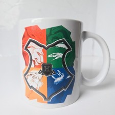 Harry Potter Hogwarts House Crest Mug Gryffindor Slytherin Ravenclaw Hufflepuff
