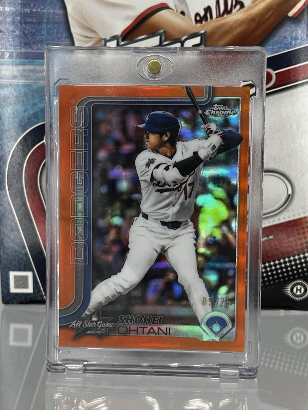 2025 Topps Chrome Update Series Shohei Ohtani All Star Game Orange /25 🔥