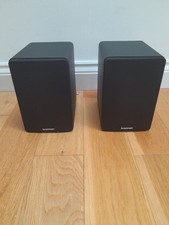 Brennan BSP50 Compact Bookshelf Speakers Black