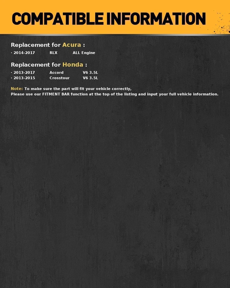 Starter For 2014-2017 Acura RLX 2013-2017 Honda Accord 3.5L 1.8KW 19Teeth CW Foto 2 de 4