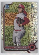 2022 Bowman Chrome Prospects Speckle Refractor /299 Christian Roa #BCP-130 02qo