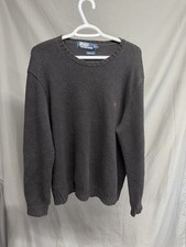 Vintage Polo Ralph Lauren Size Large Knit Blac