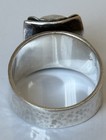 Silpada Ring 925 Sterling Silver Hammered Freshwater Pearl Ring — photo 5