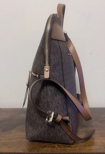 Michael Kors Rucksack Rhea mittelgroß braun Signature Top Handle - Bild 3 von 10