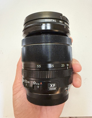 Fujifilm Fujinon XF 18-55mm f/2.8-4 R LM OIS Zoom Lens 58mm Hood Caps, ND filter