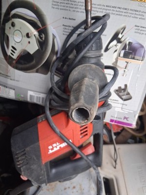 Hilti TE 5 Hammer Drill Corded Electric Red Black 110V Heavy Duty Aux Handle