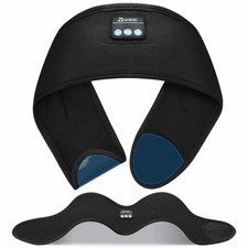 Adjustable Headband Headphones Sleeping Headphones with Ultra-Thin Speakers W...