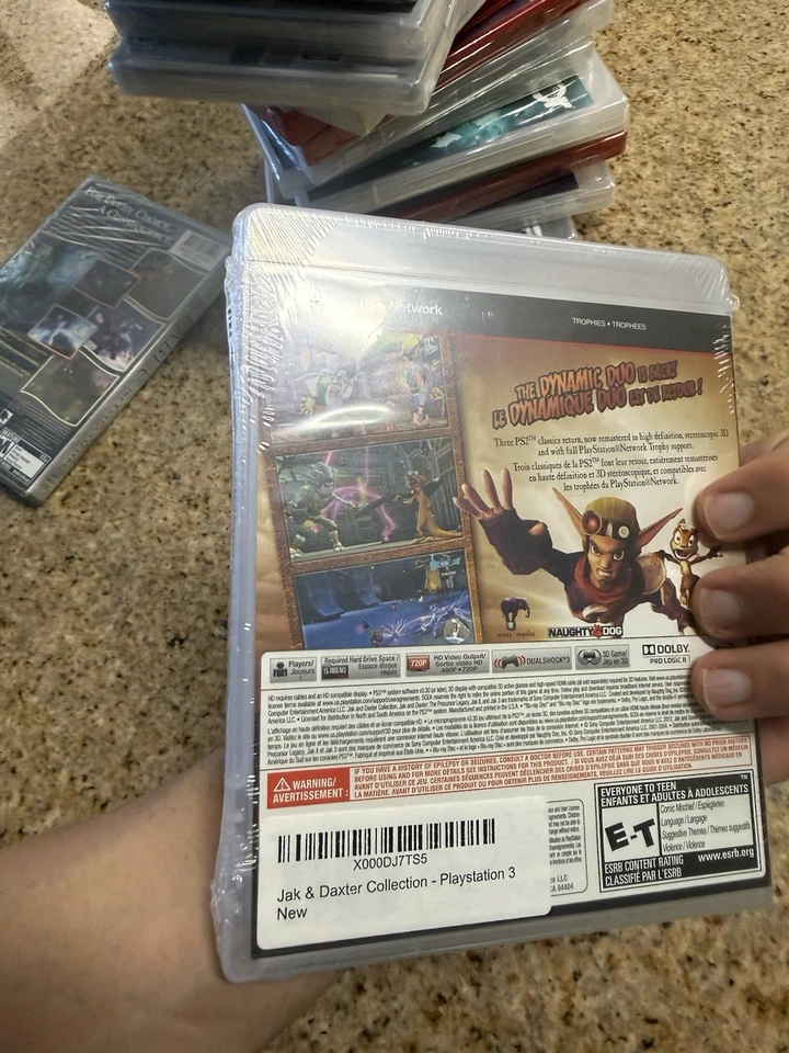 Jak and Daxter Collection PS3 (Sony PlayStation 3, 2012) Sealed - Image 2 of 3