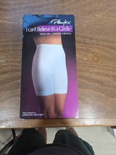 VTG Playtex I Can t Believe It s a Girdle Long Leg Shapewear White 2545 3XL