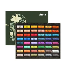 Arrtx 48 Colors Soft Pastels Art Set New Sealed
