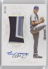 2020 Panini Flawless Rookie 7/25 Brendan McKay #RPA-BM Patch Auto ca0