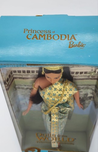2003 Mattel Barbie Dolls of the World Princess of Cambodia Barbie Doll NRFB - Picture 4 of 6