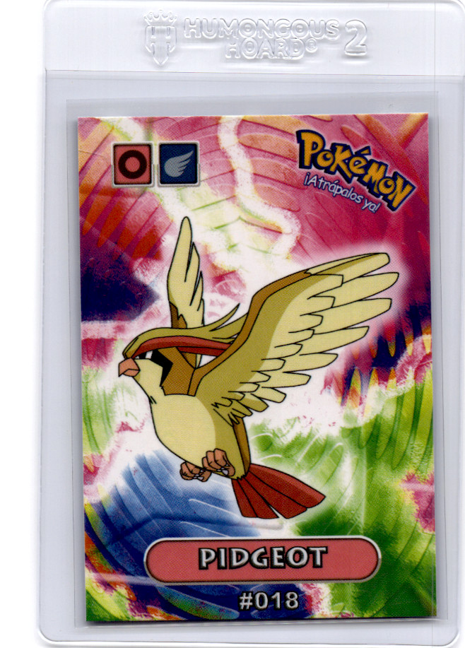 Pidgeot Pokemon Card Electric set