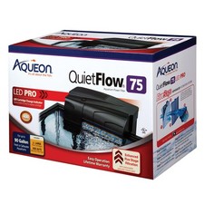 400 GPH Aquarium Power Filter with 3 Replacement Cartridges